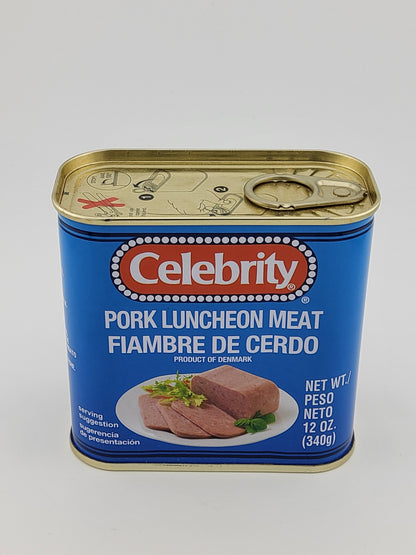 Celebrity Luncheon Meat 12 oz