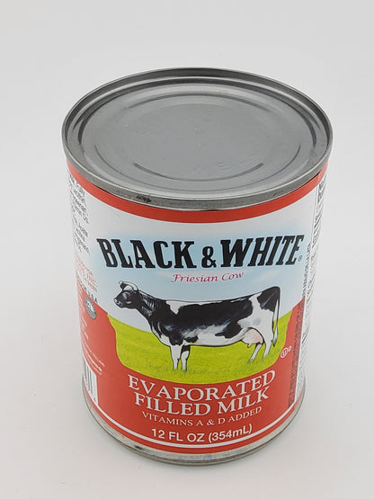 Black & White Evaporated Milk 12 fl oz