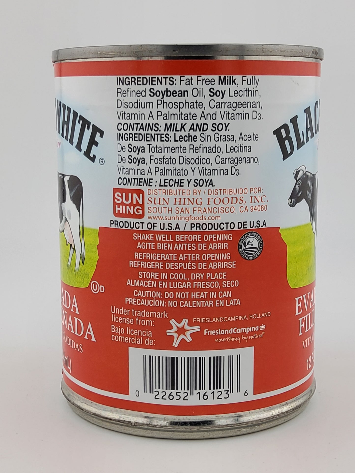 Black & White Evaporated Milk 12 fl oz