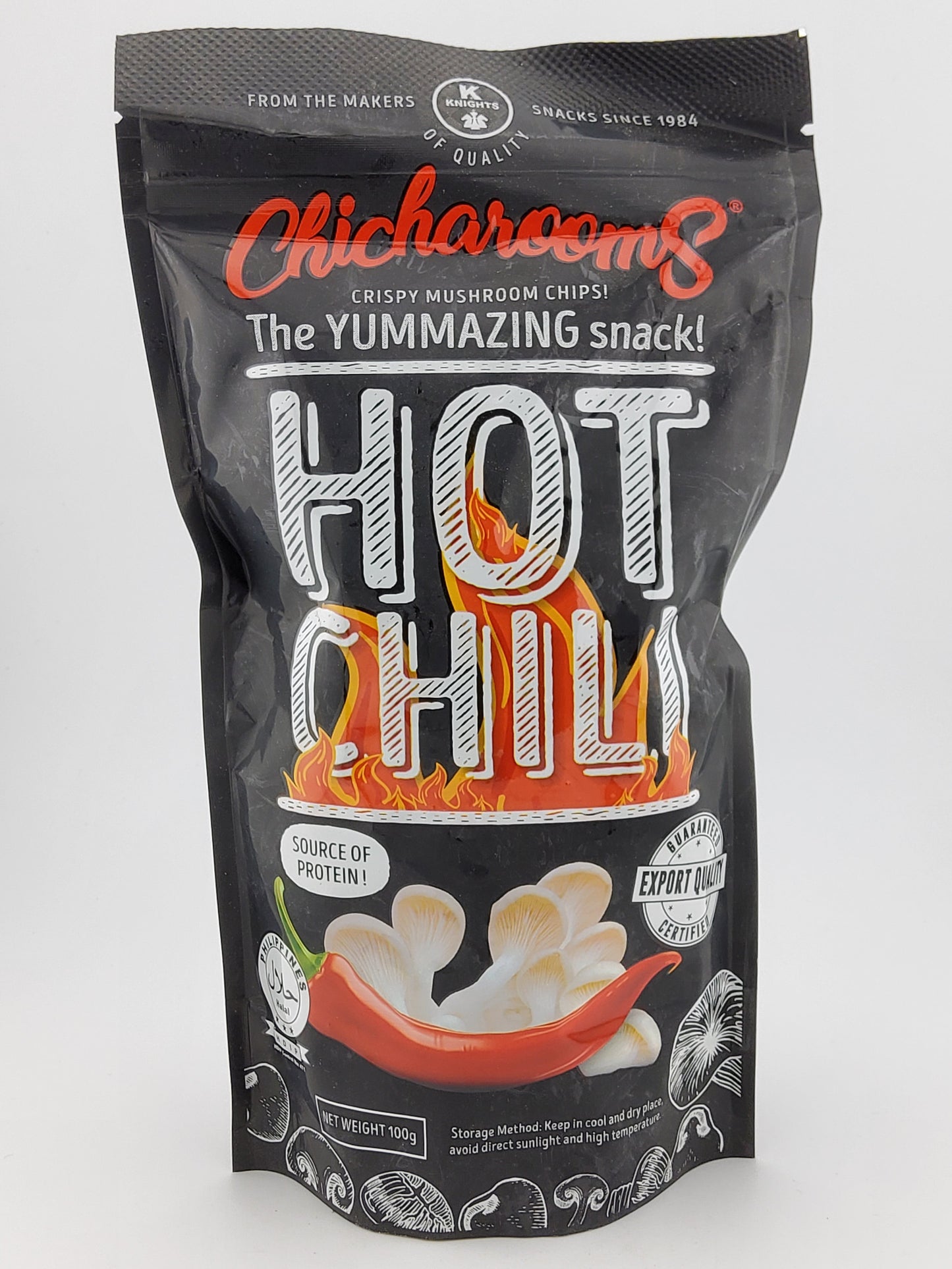 Chicharooms Mushroom Chip Spcy