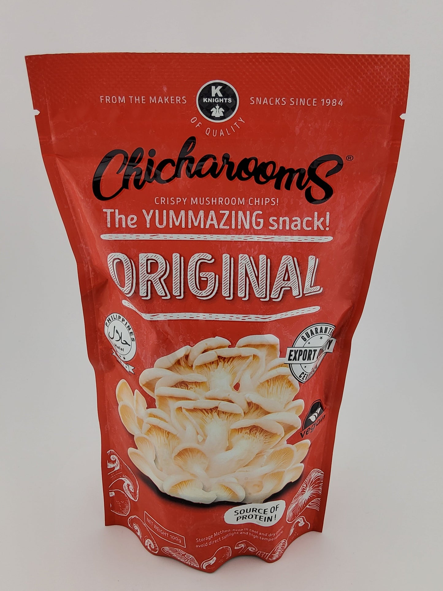 Chicharooms Mushroom Chips Reg