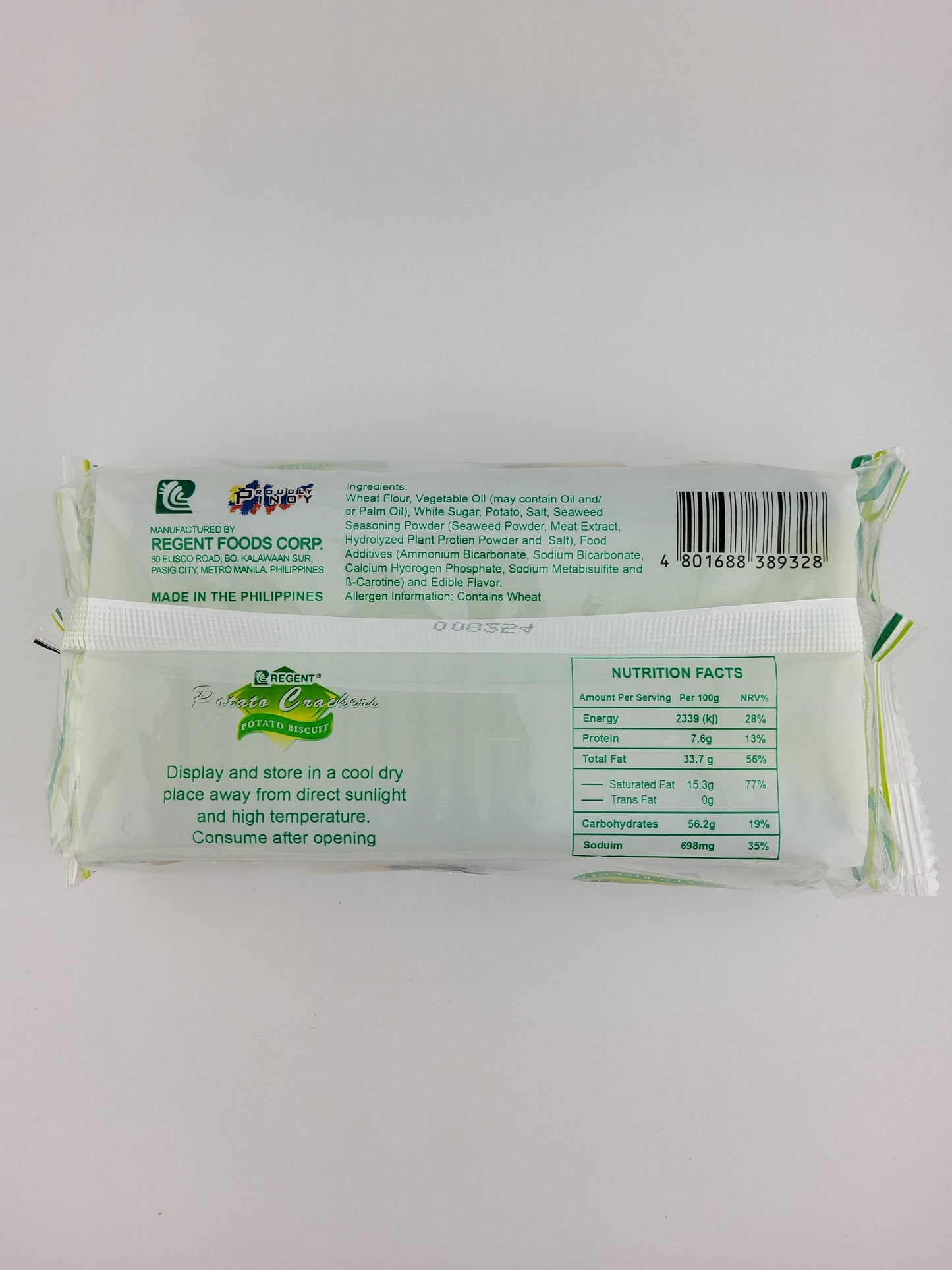 Regent Potato Cracker-Seaweed