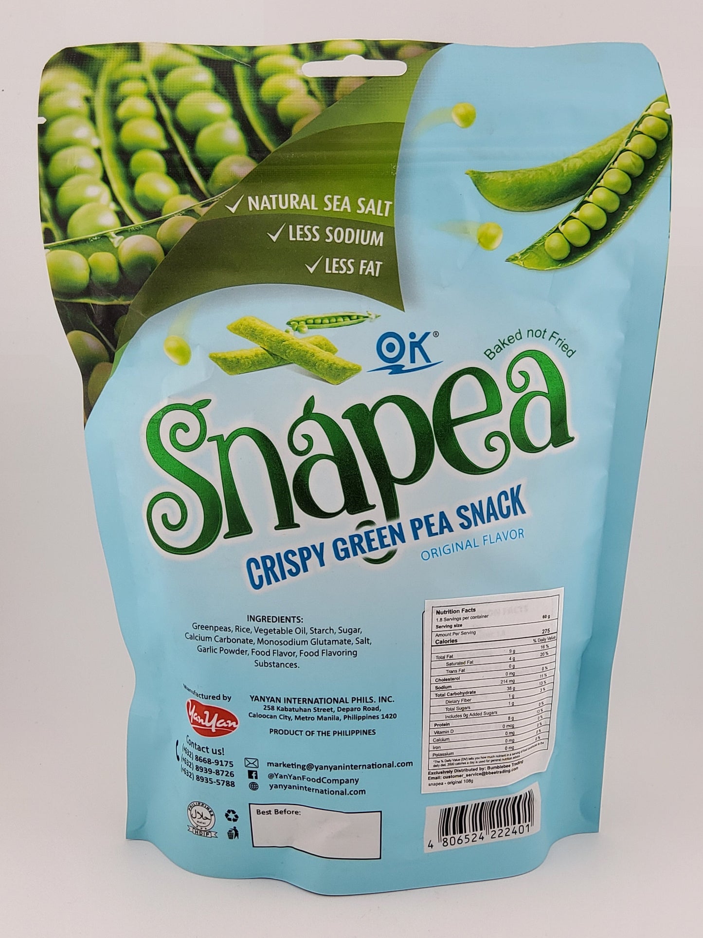 OK Snapea 3.8oz  Reg