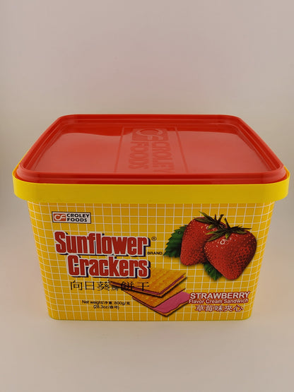 Sunflower Crackers Strwbry TUB