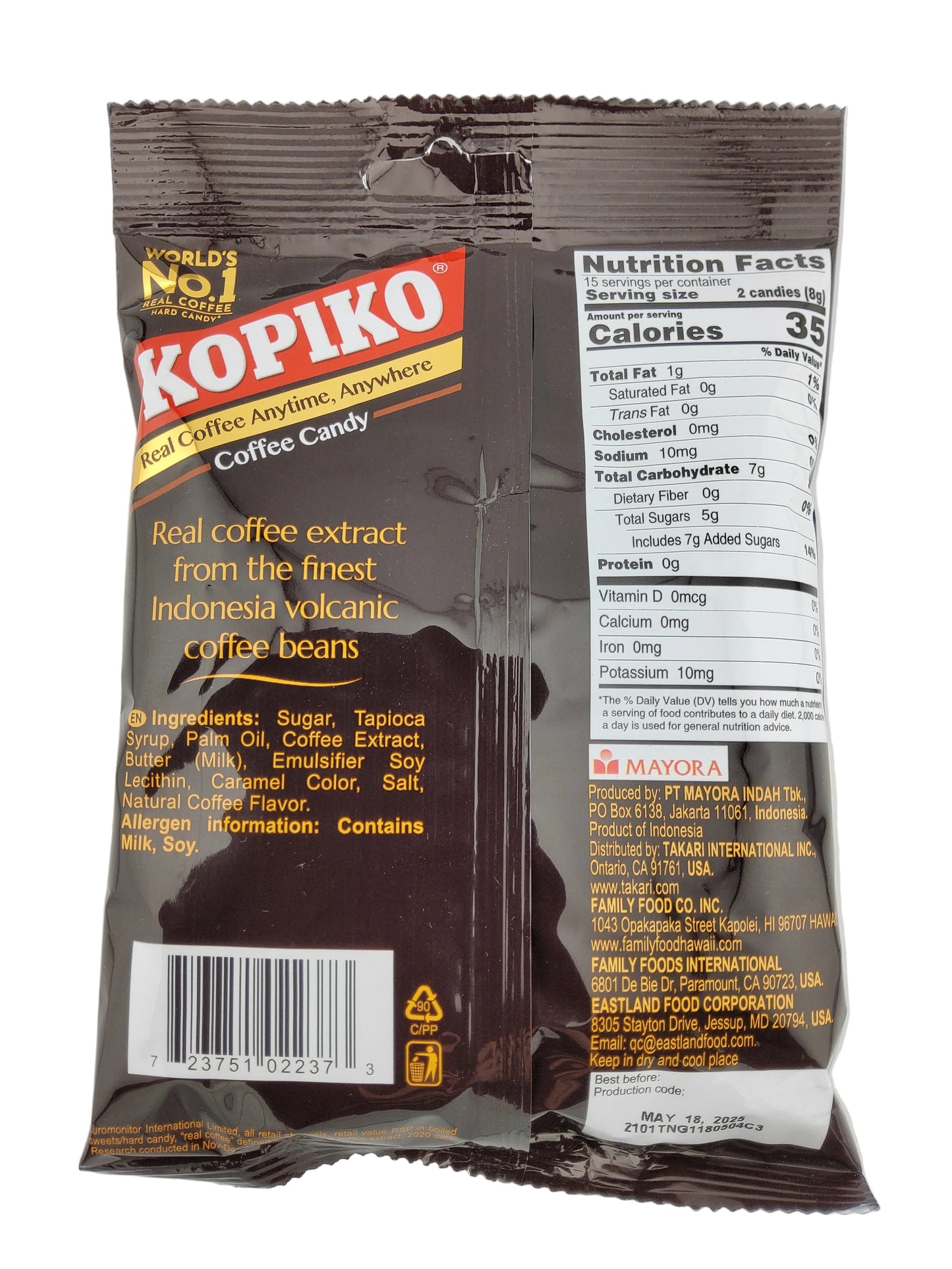 Kopiko Candy Coffee 4.23 oz