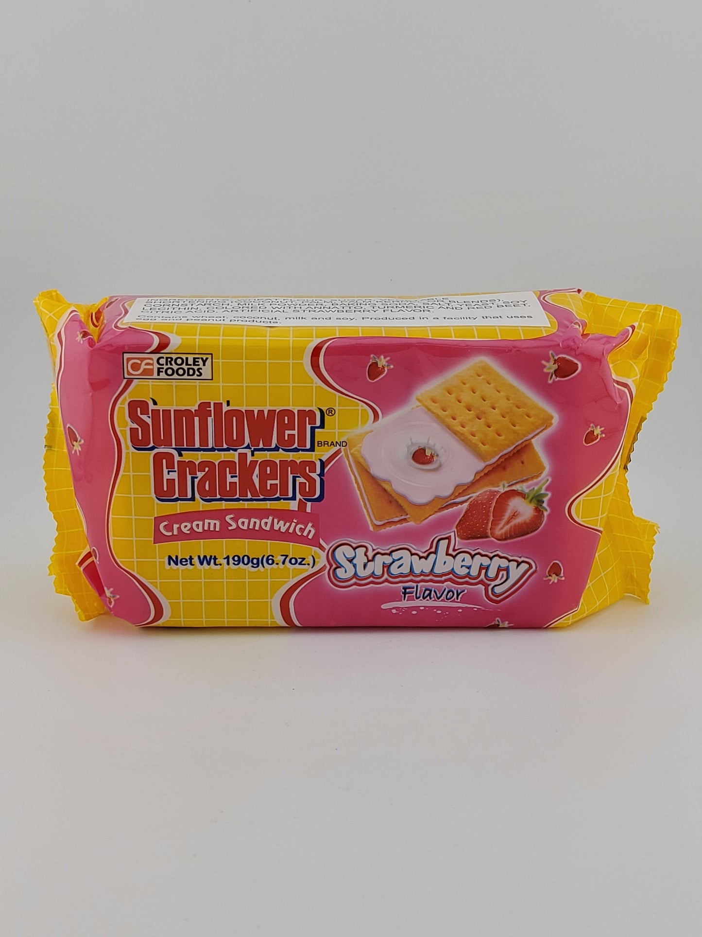 Sunflower Crackers Strwbry 6.7