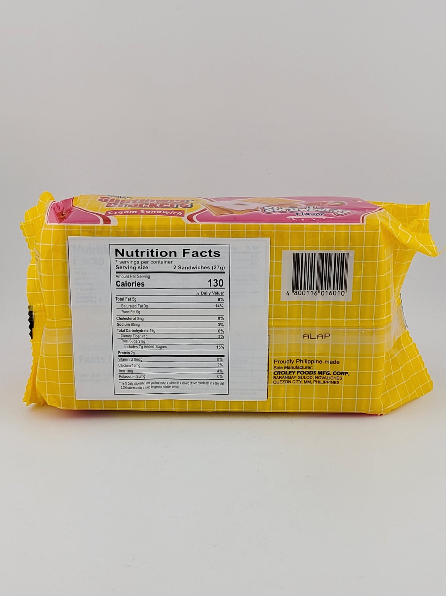 Sunflower Crackers Strwbry 6.7