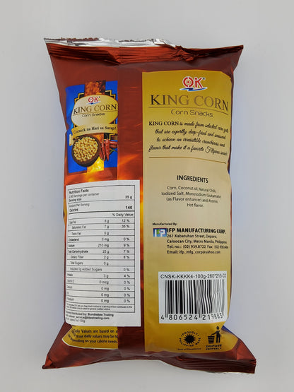 OK King Corn 100g Atomic Hot