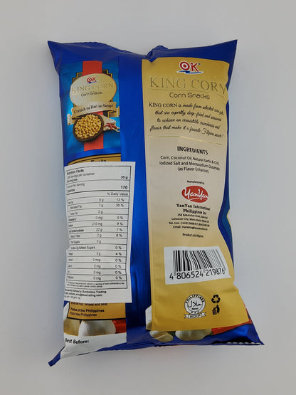 OK King Corn 100g Chili Garli