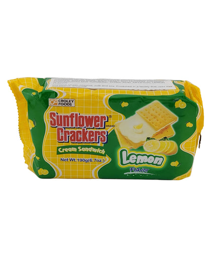Sunflower Crackers Lemon 6.7oz