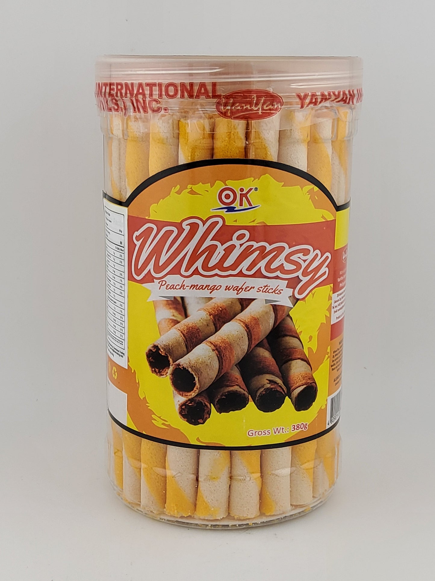 Ok Whimsy Wafer 380g PeachMang
