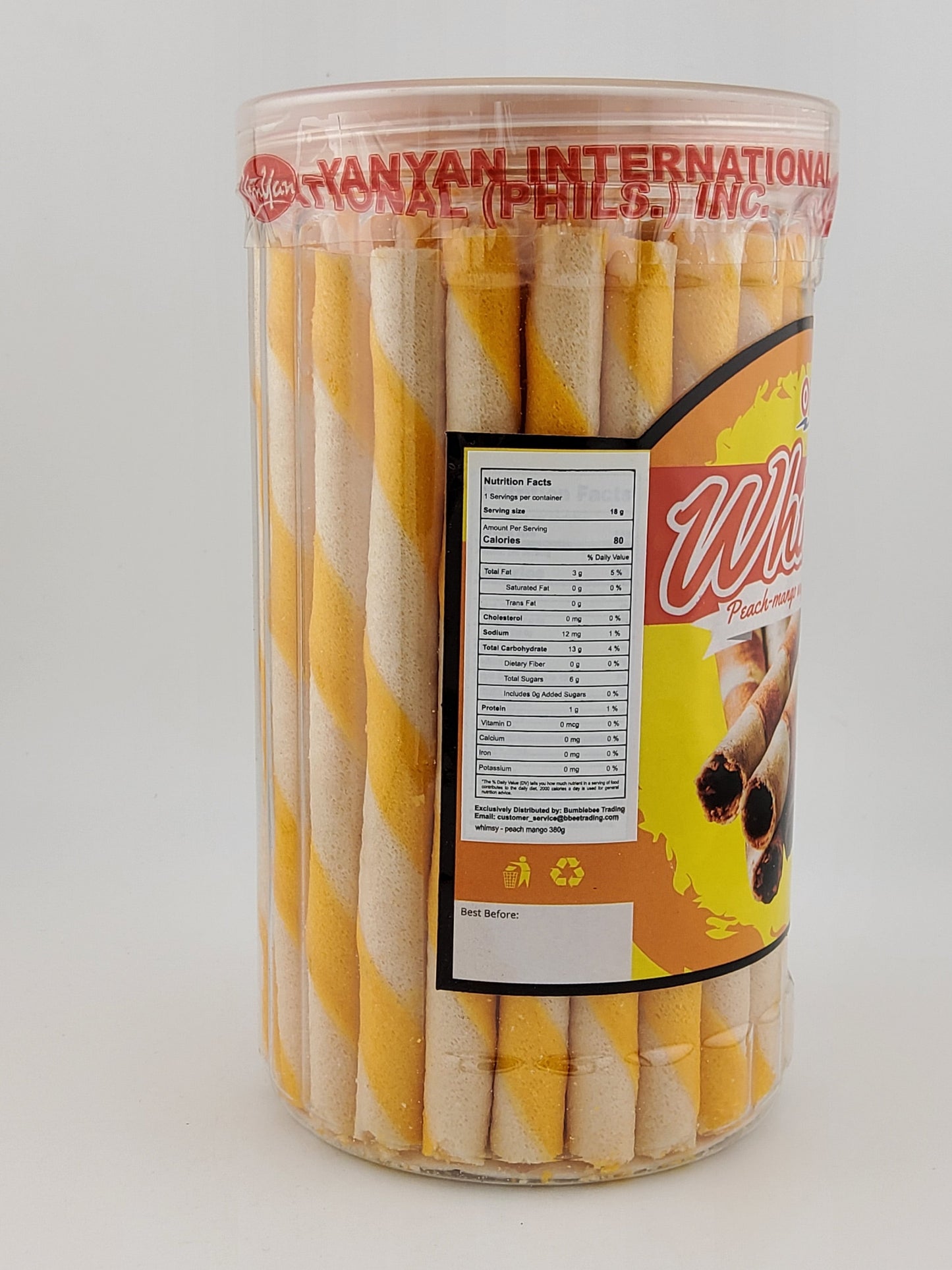 Ok Whimsy Wafer 380g PeachMang