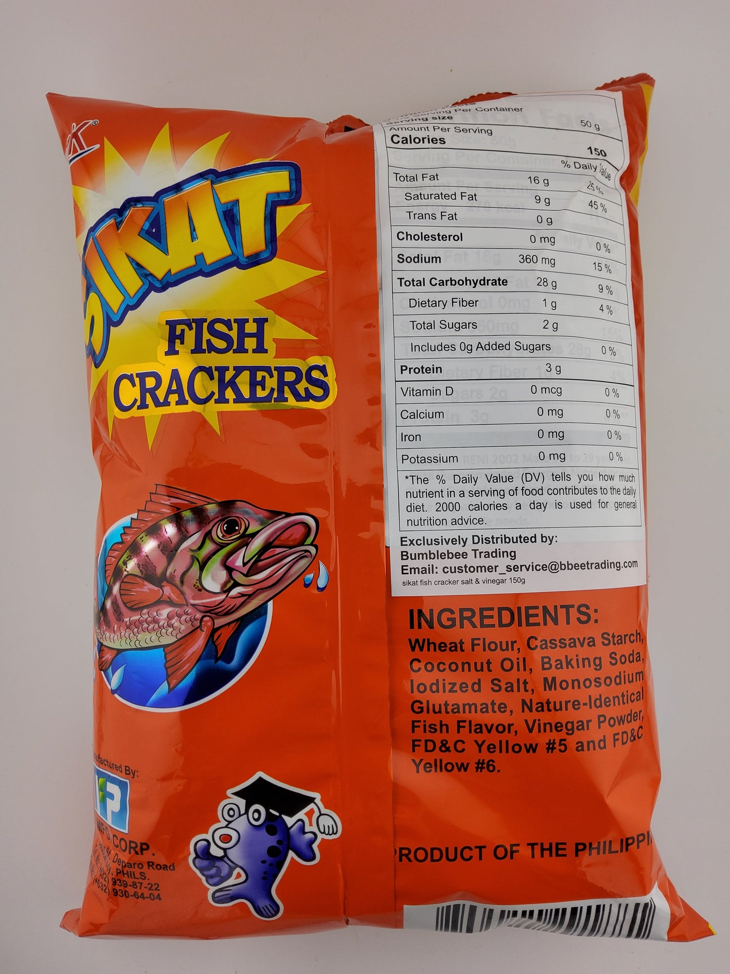 OK Sikat Fish Crackers 150g