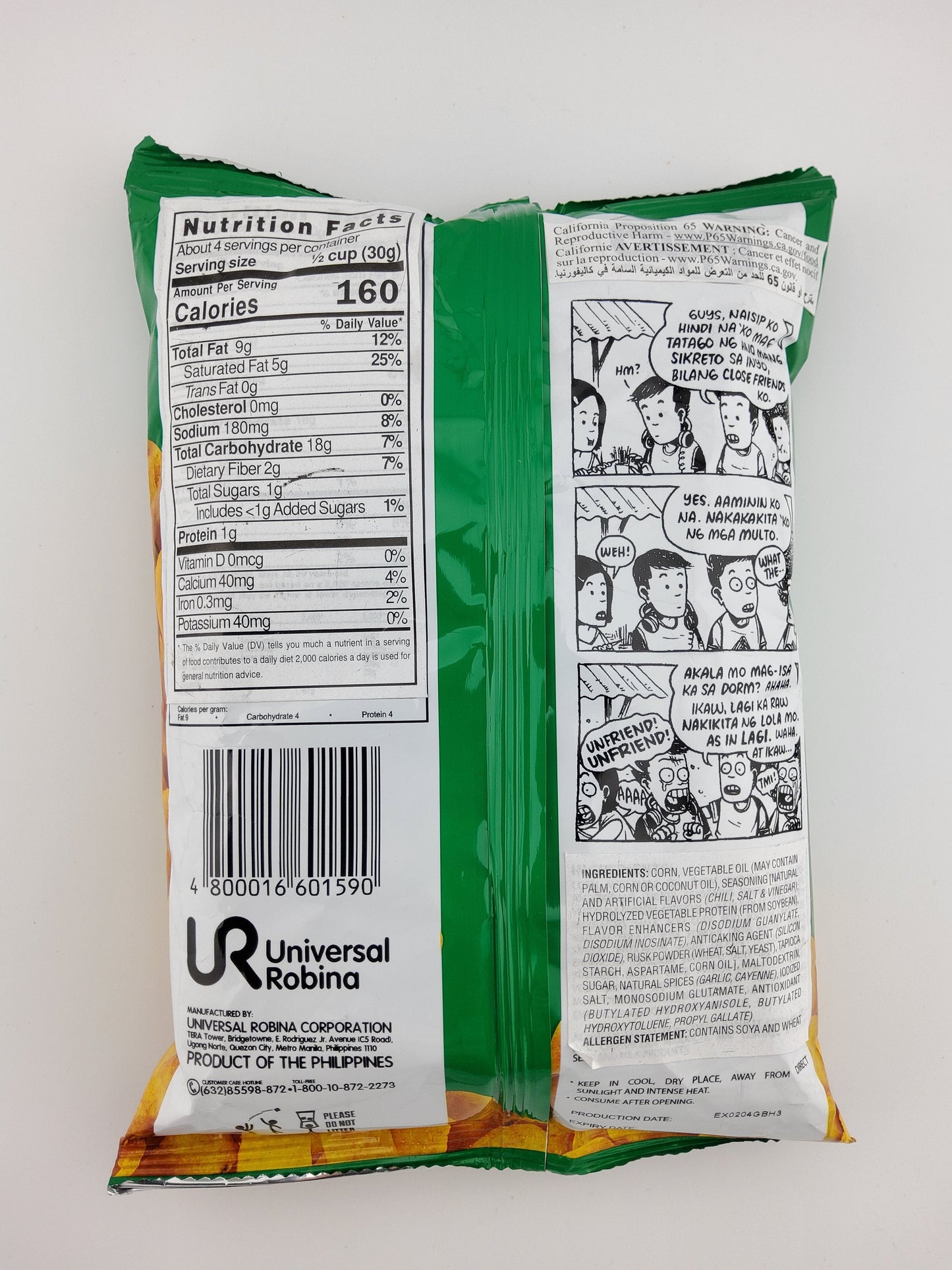JJ Chippy Garlic & Vinegar 4oz