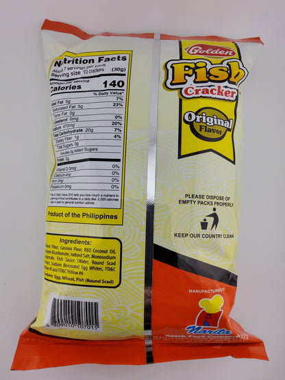 Golden Fish Crackers 7.05 oz