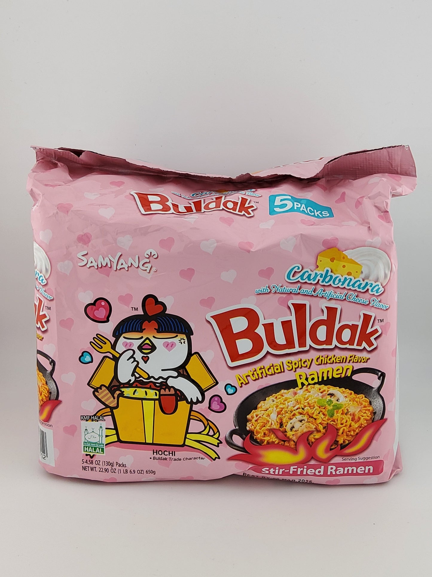 Samyang Buldak Spicy Chicken Carbonara 5 Pack