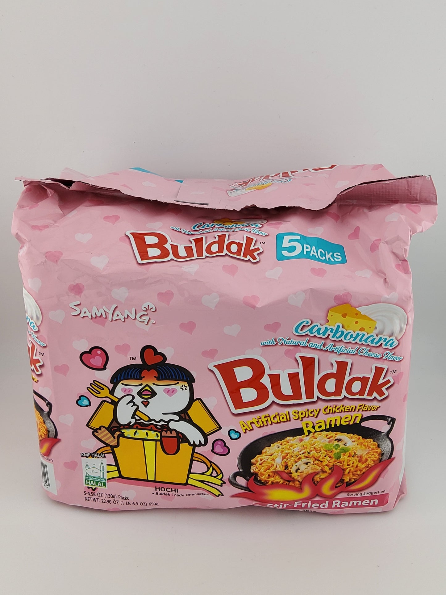 Samyang Buldak Spicy Chicken Carbonara 5 Pack