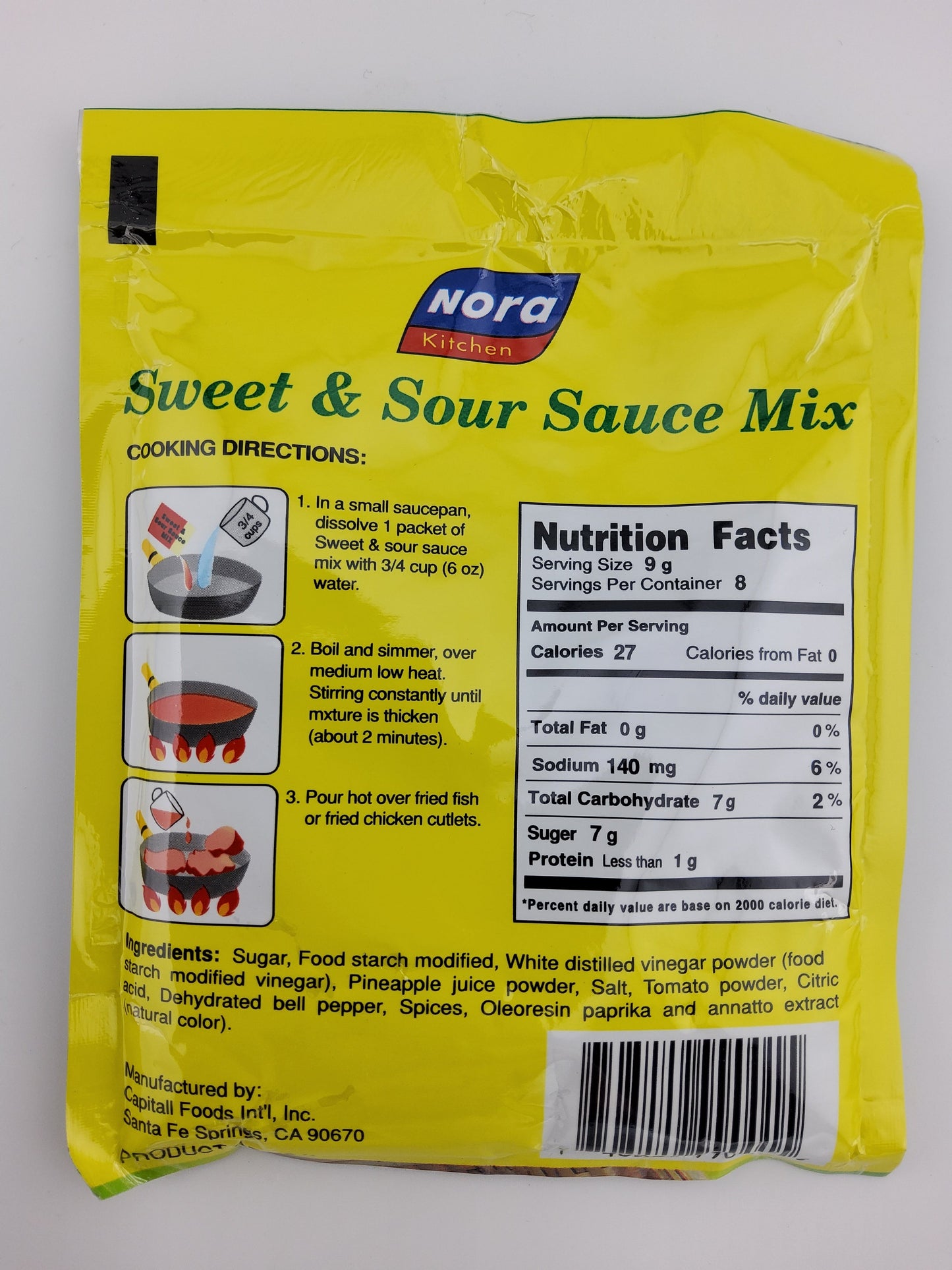Nora Sweet & Sour 2.6 oz