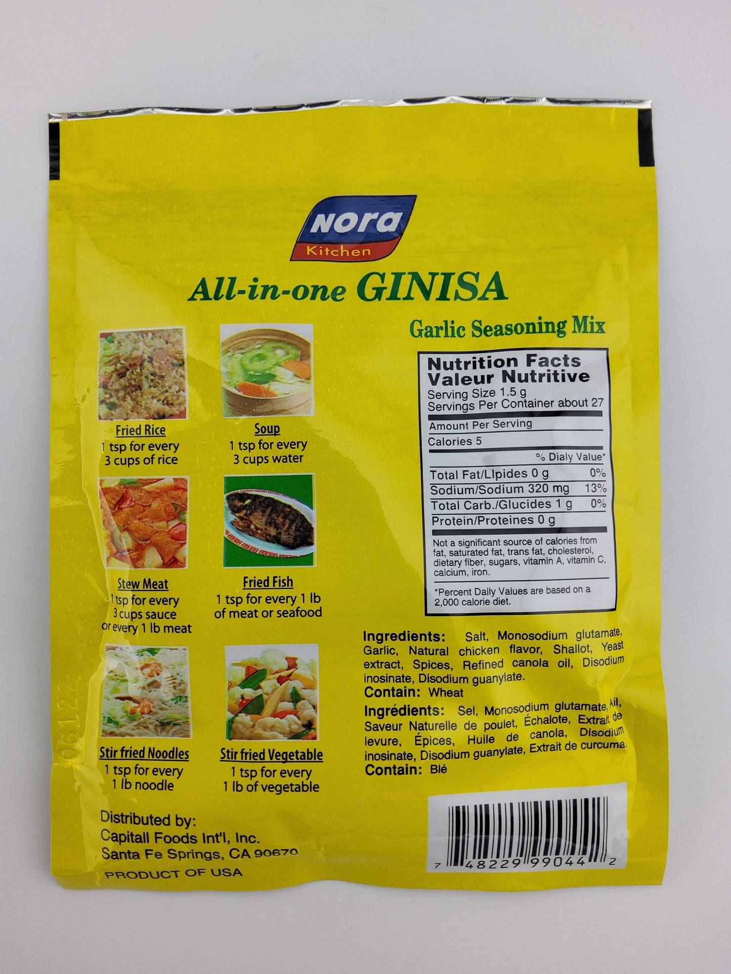 Nora Ginisa Garlic 1.4 oz