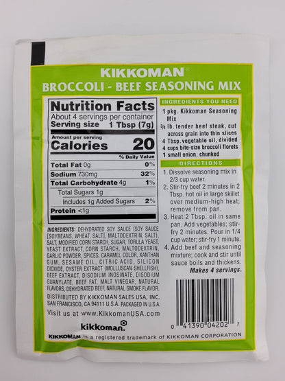Kikkoman Broccoli-Beef Mix 1 oz