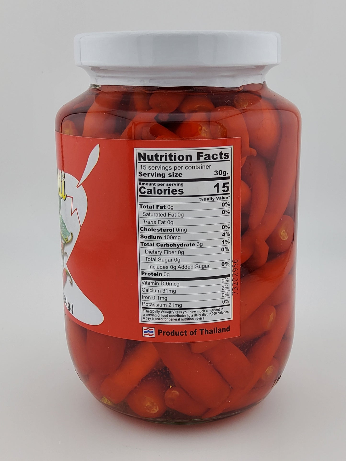 Superior Pickled Red Chilli in Brine 454 g