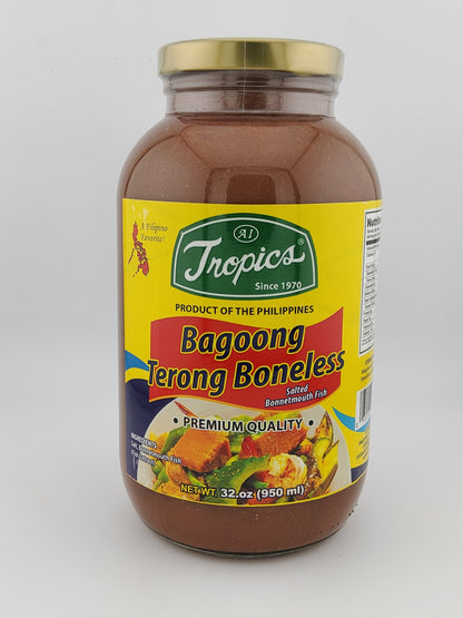 Tropics Bagoong Terong Boneless Jar 950 mL