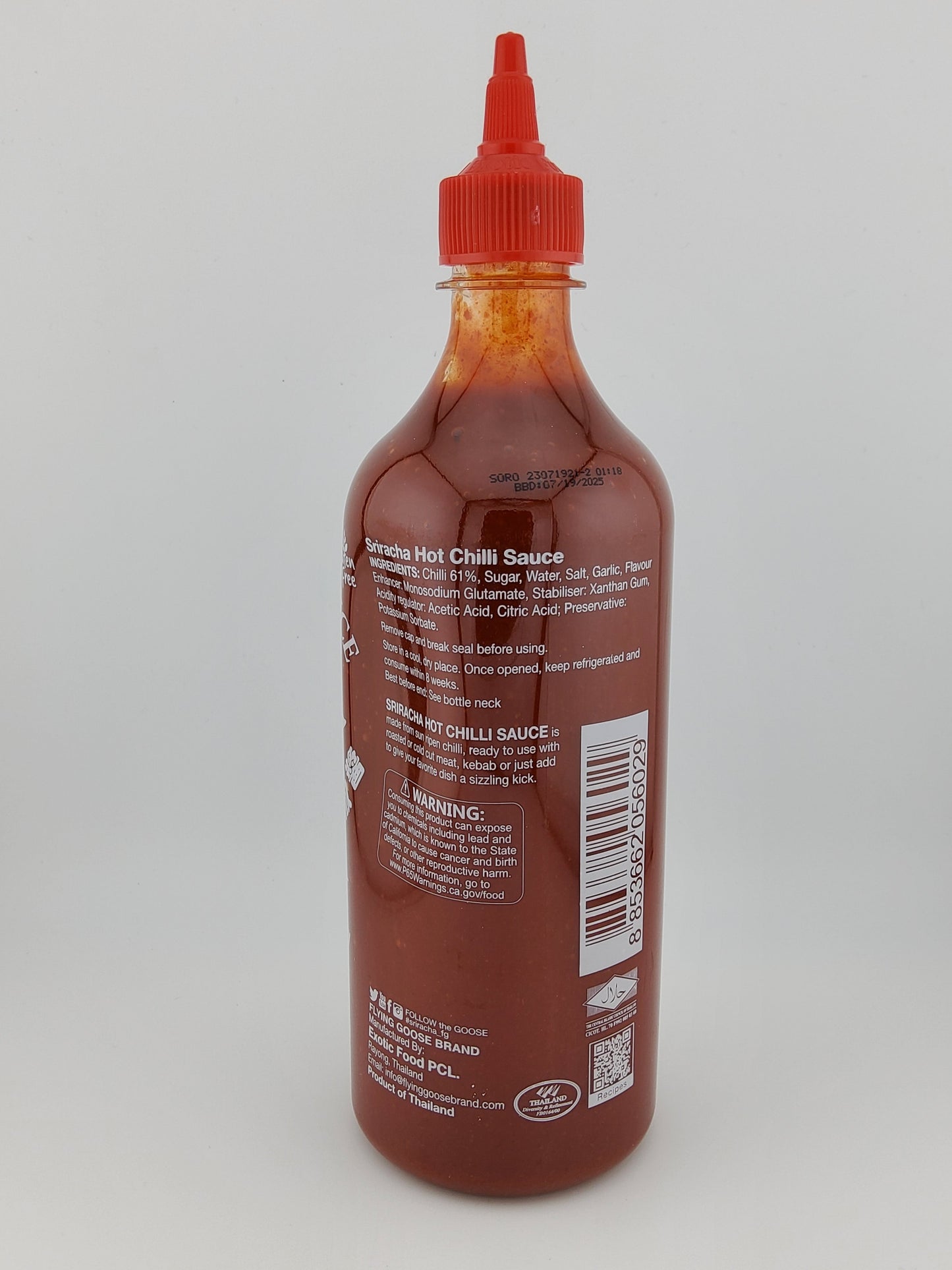 Flying Goose Brand Sriracha Sauce 730 mL