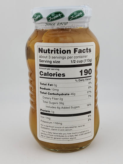 Tropics Banana in Syrup 340 g