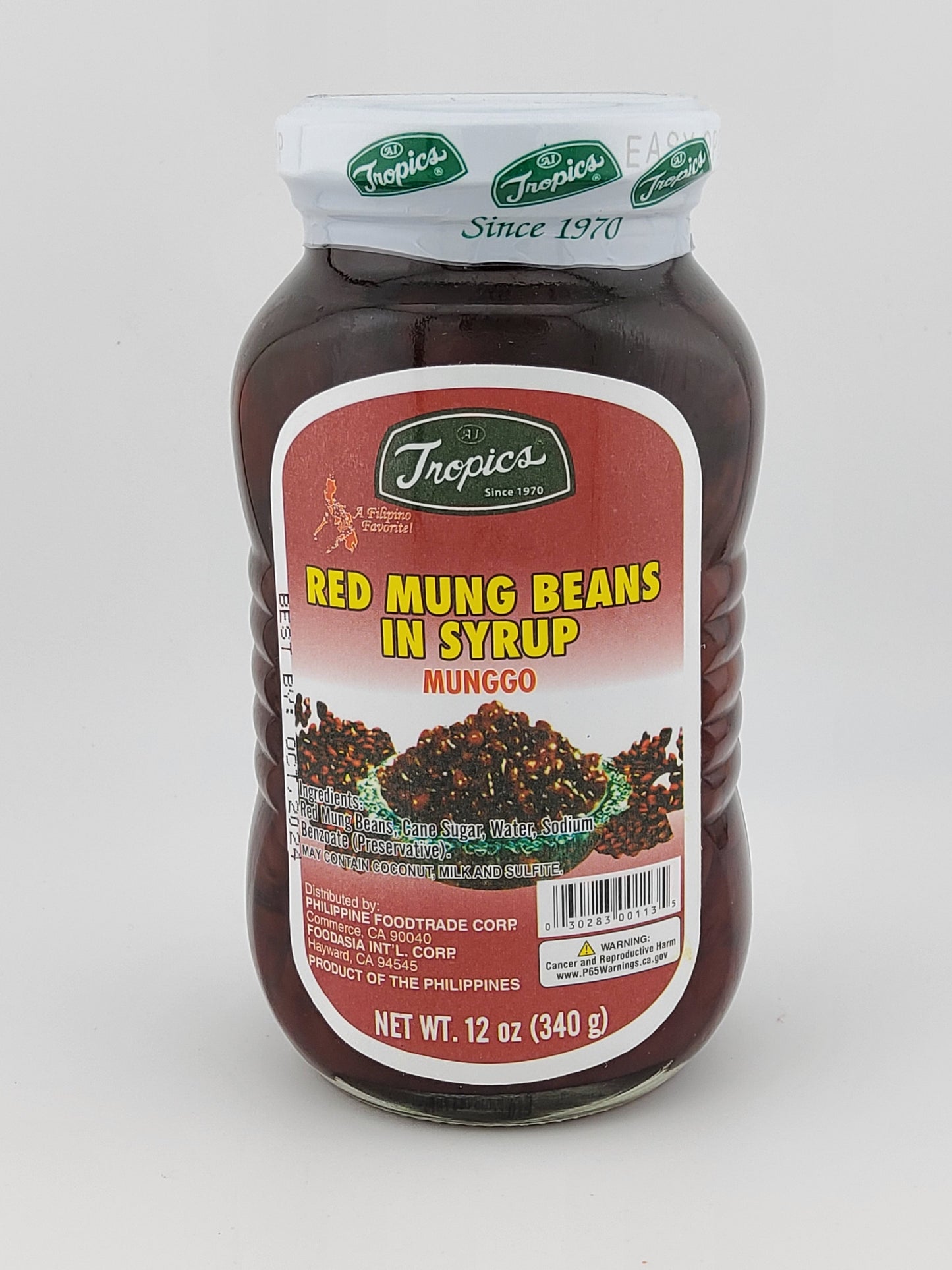 Tropics Red Mung Bean 340 g