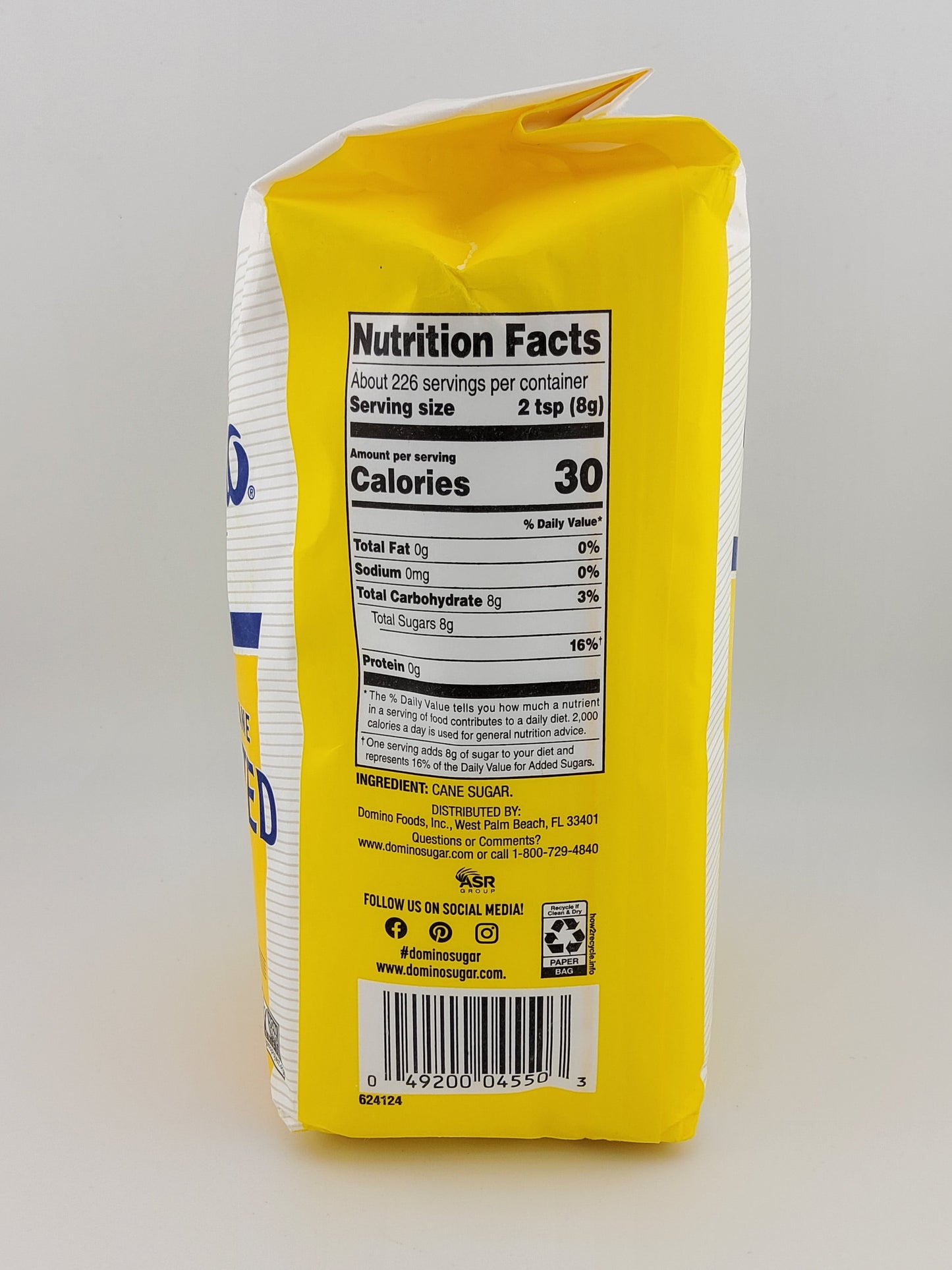 Domino Granulated Sugar 4 lb