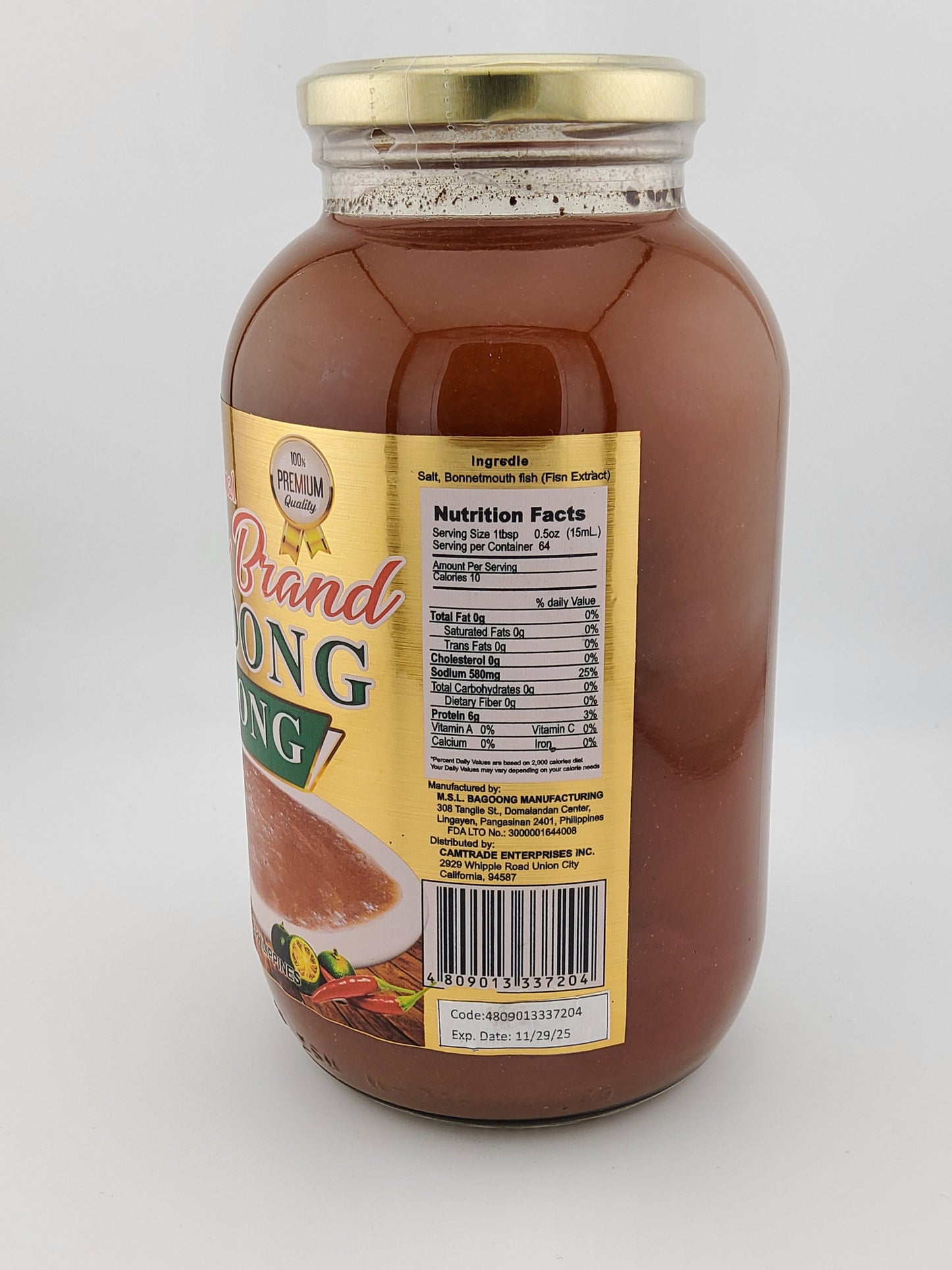 Ilocano Bagoong Tirong 32 oz