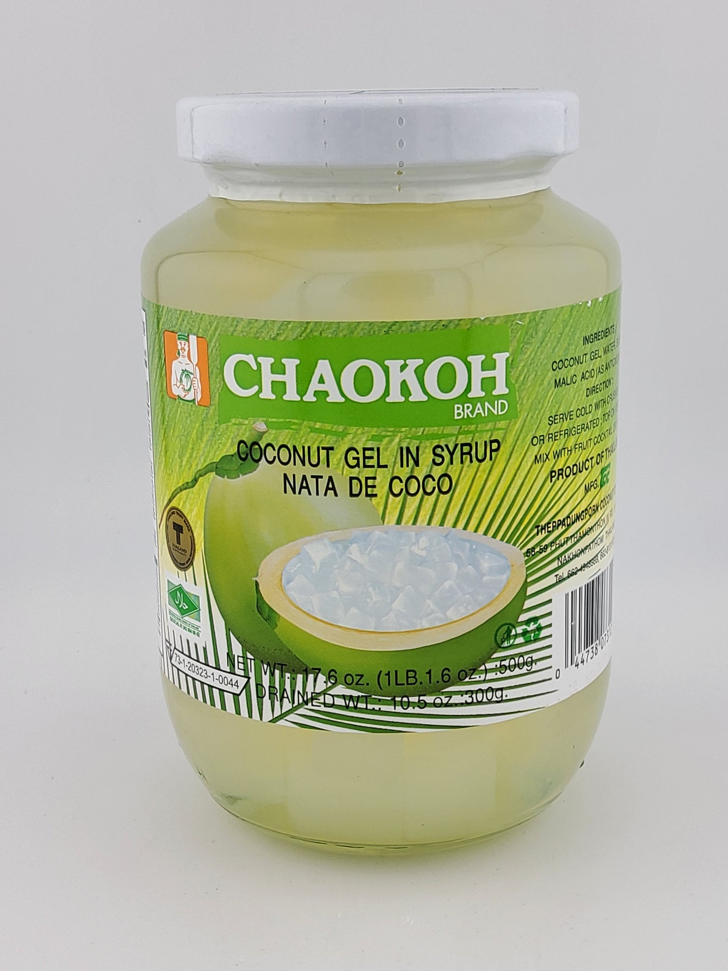 Chaokoh Coconut Gel White 500 g