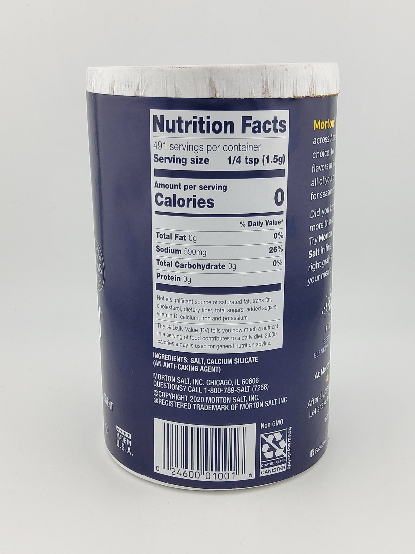 Morton Iodized Salt 737 g