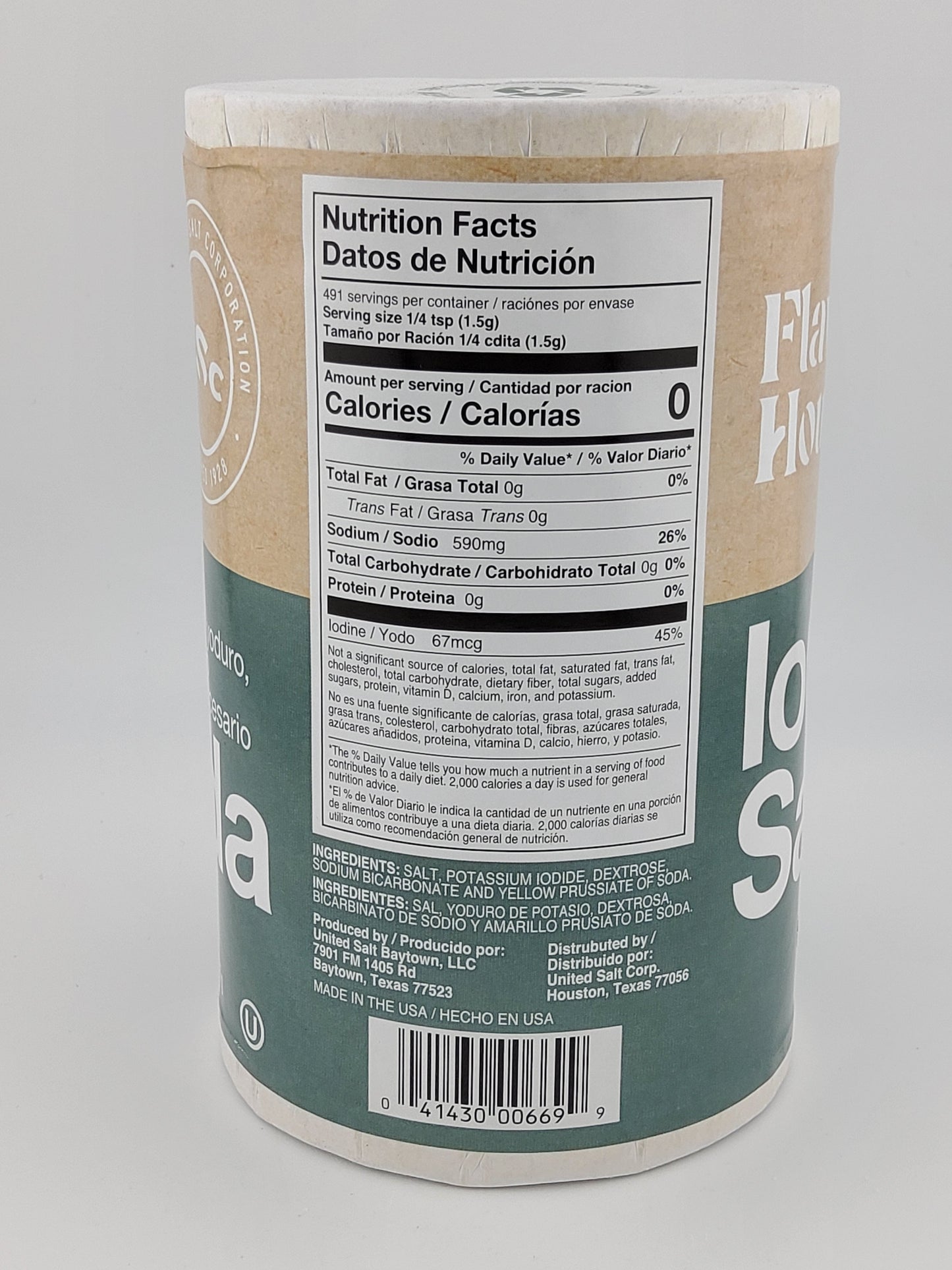 Flavor House Iodized Salt 737 g