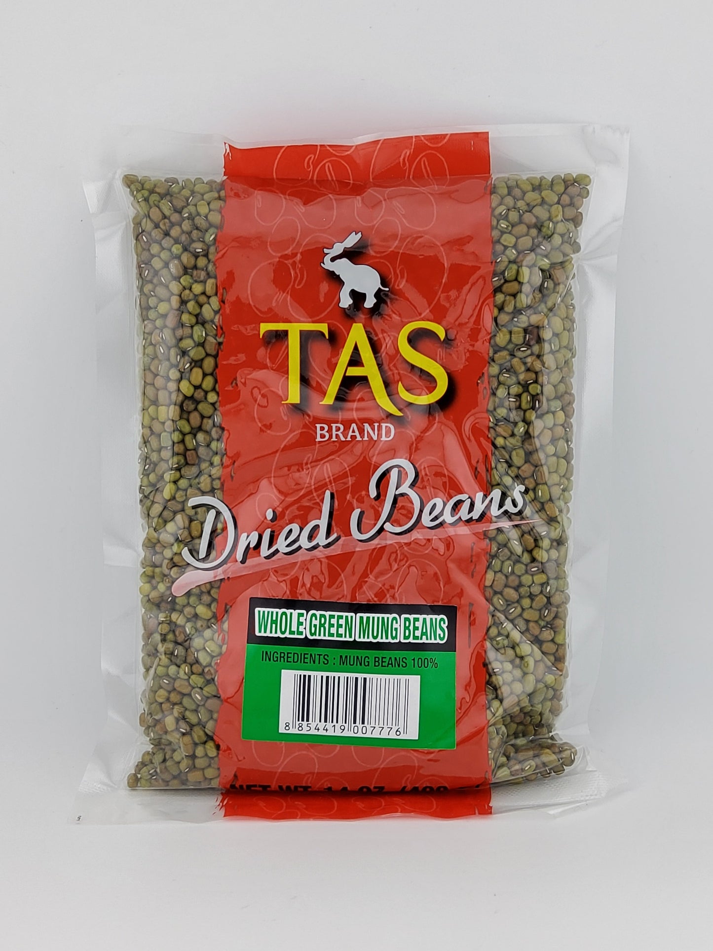 TAS Green Mung Bean Whole 14oz