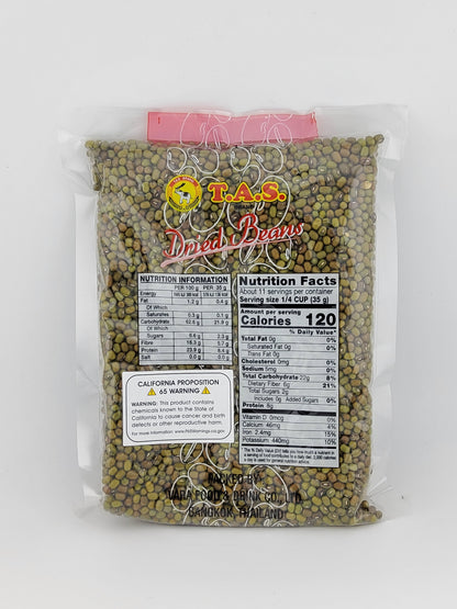TAS Green Mung Bean Whole 14oz