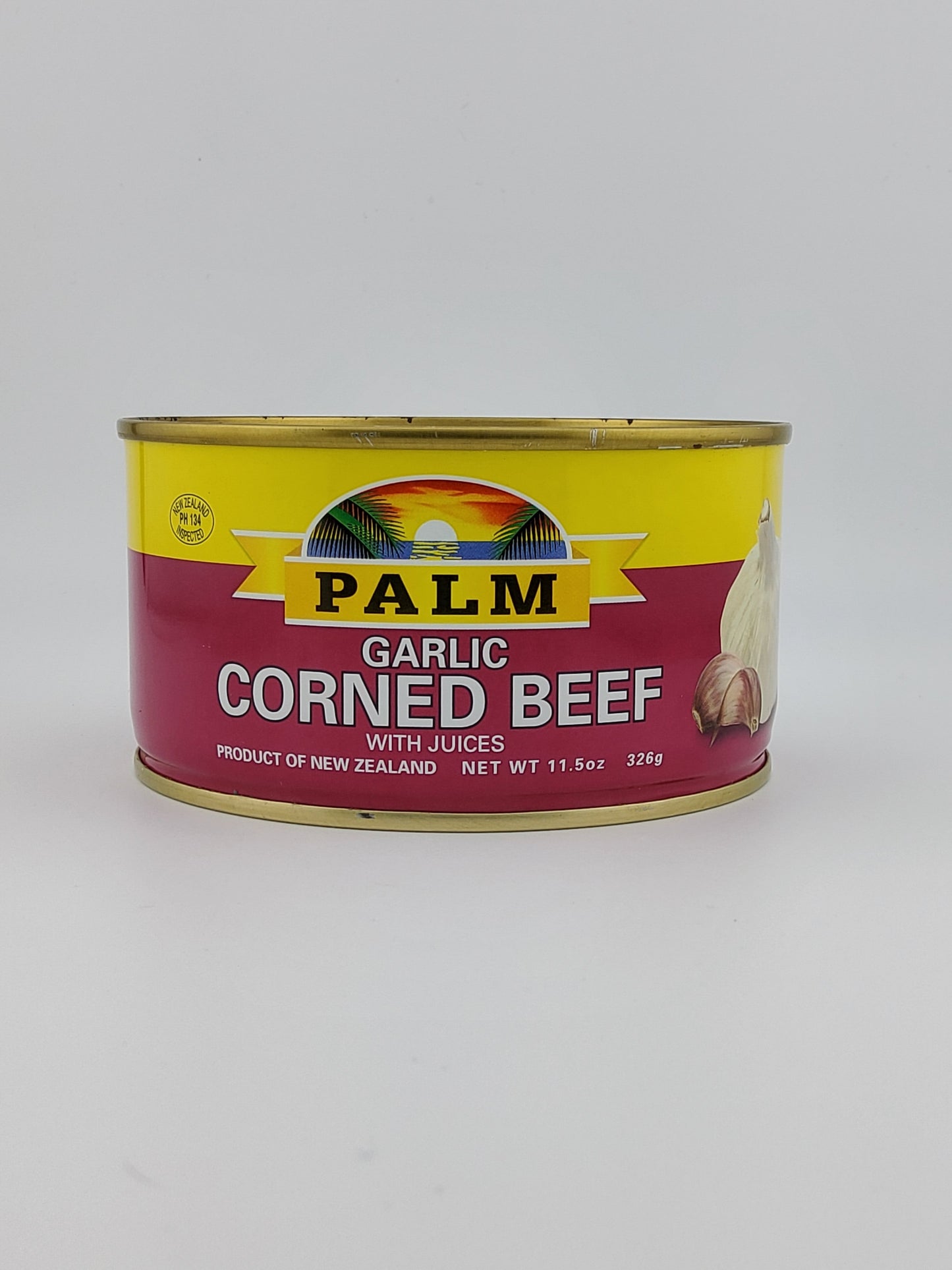 Palm Corned Beef Garlic 12oz