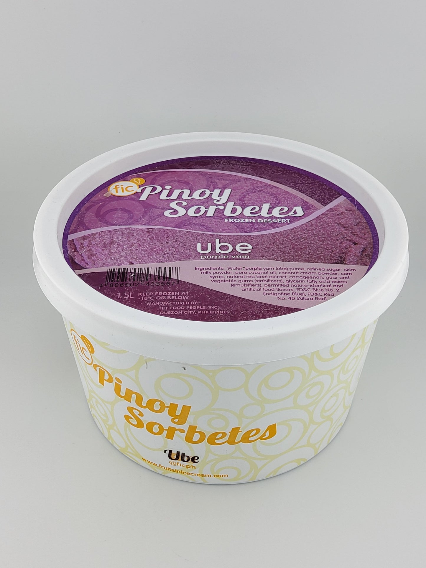 Fic Pinoy Sorbetes Ube 1.5L