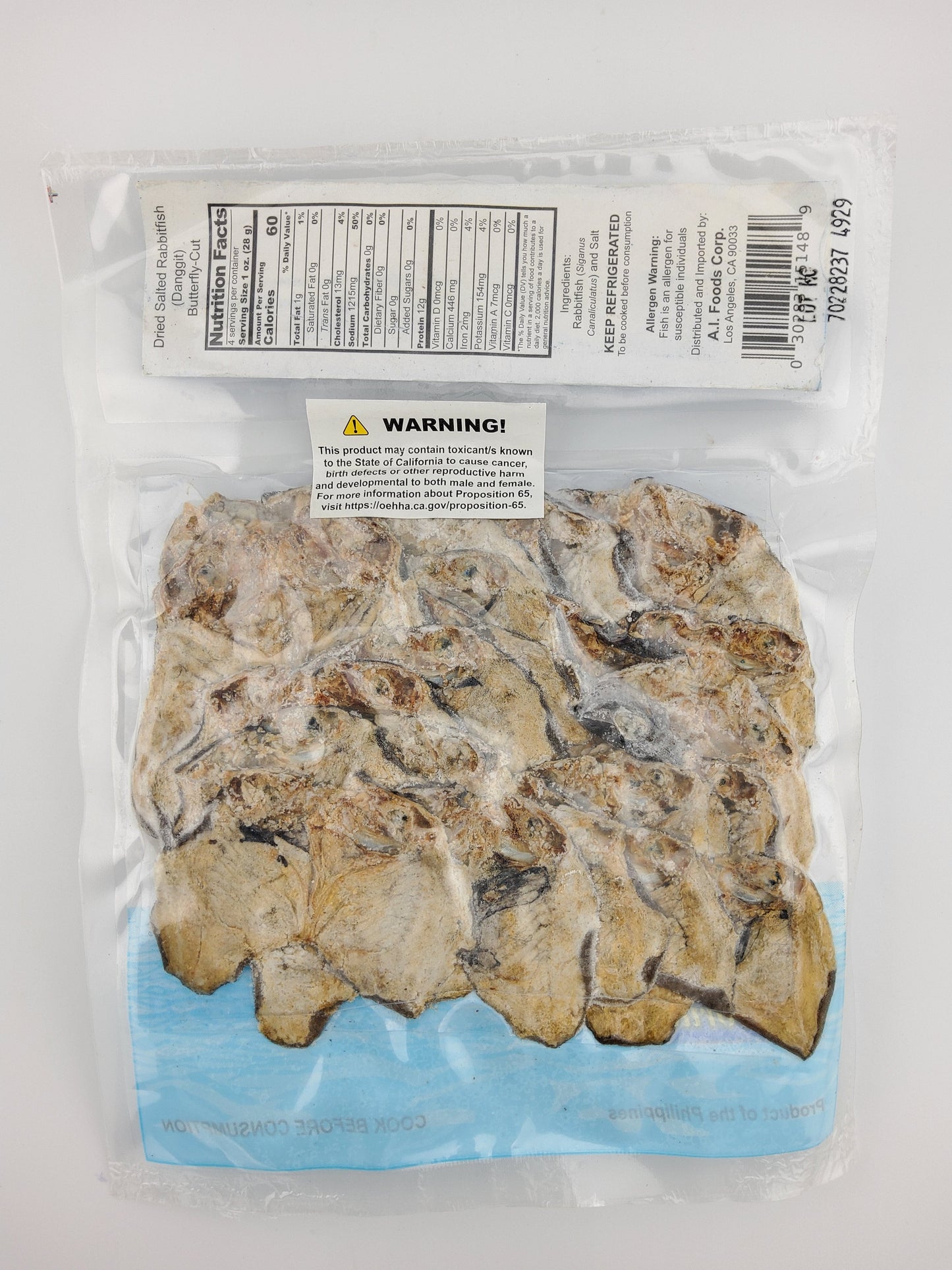 Gold Medal Dried Salted Rabbitfish (Danggit) 113 g