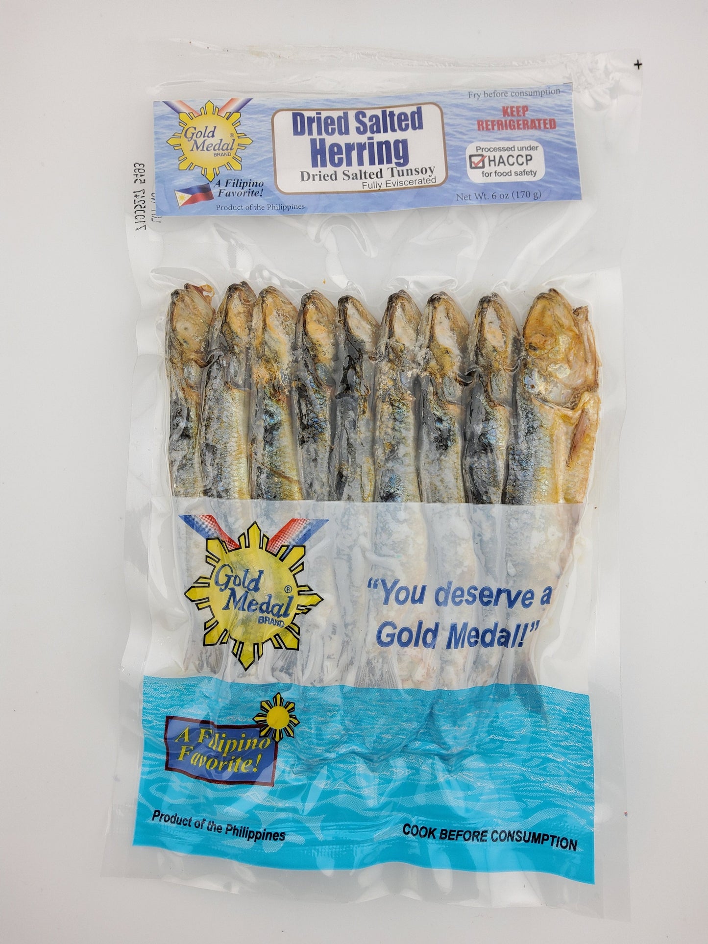 Gold Medal Dried Salted Herring (Tunsoy) 6 oz | 170 g