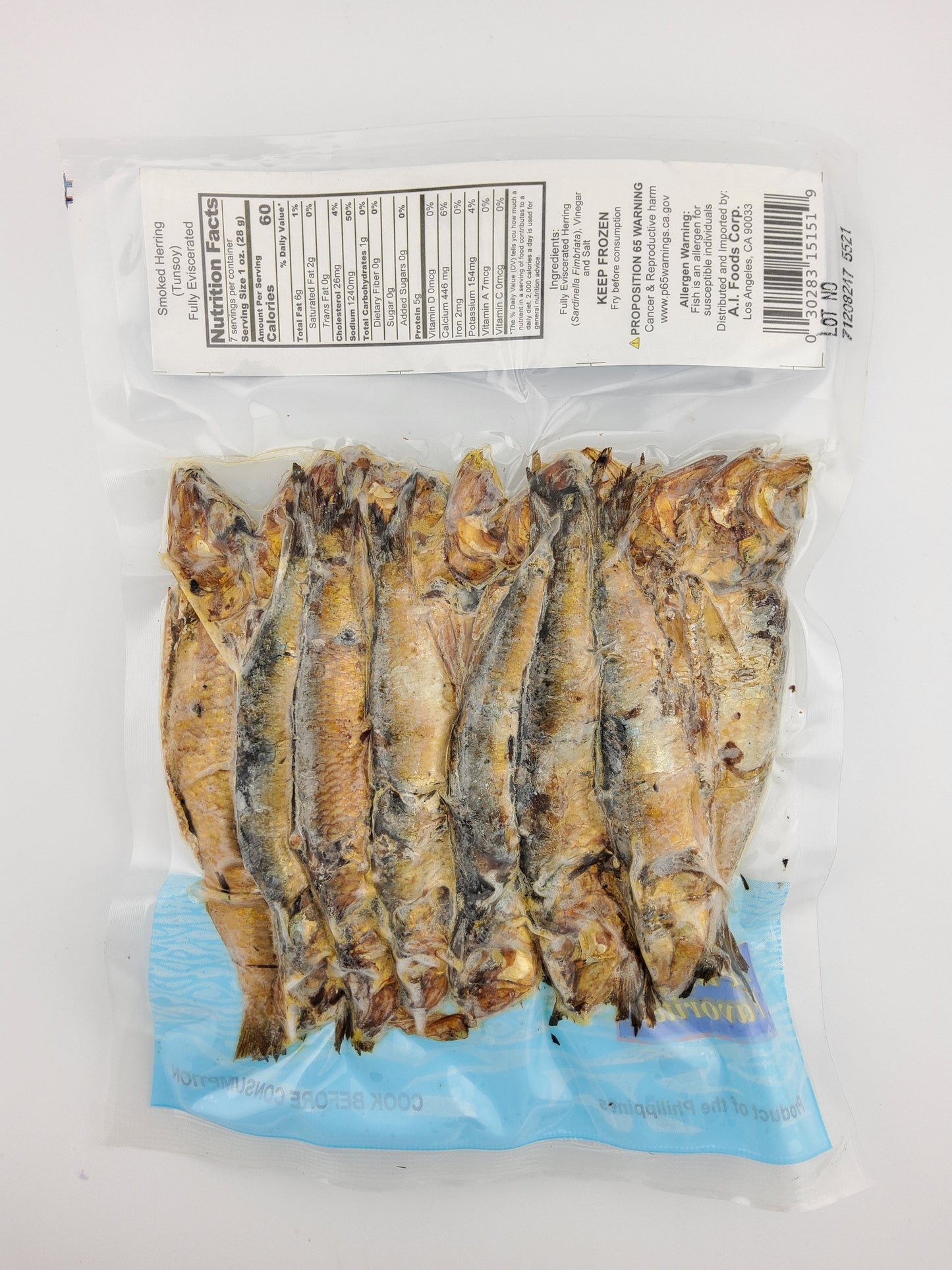 Gold Medal Smoked Herring (Tunsoy) 6 oz