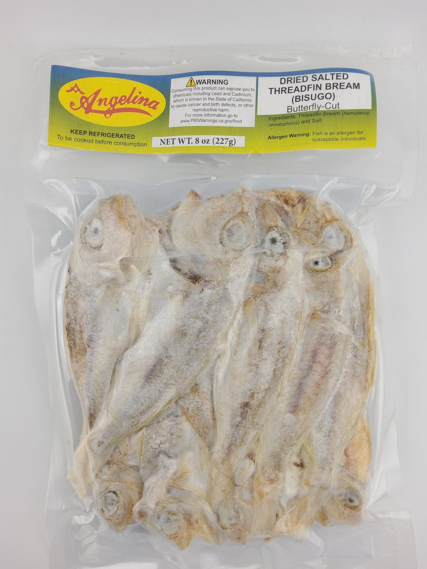 Angelina Dried Salted Threadfin (Bisugo) 227 g