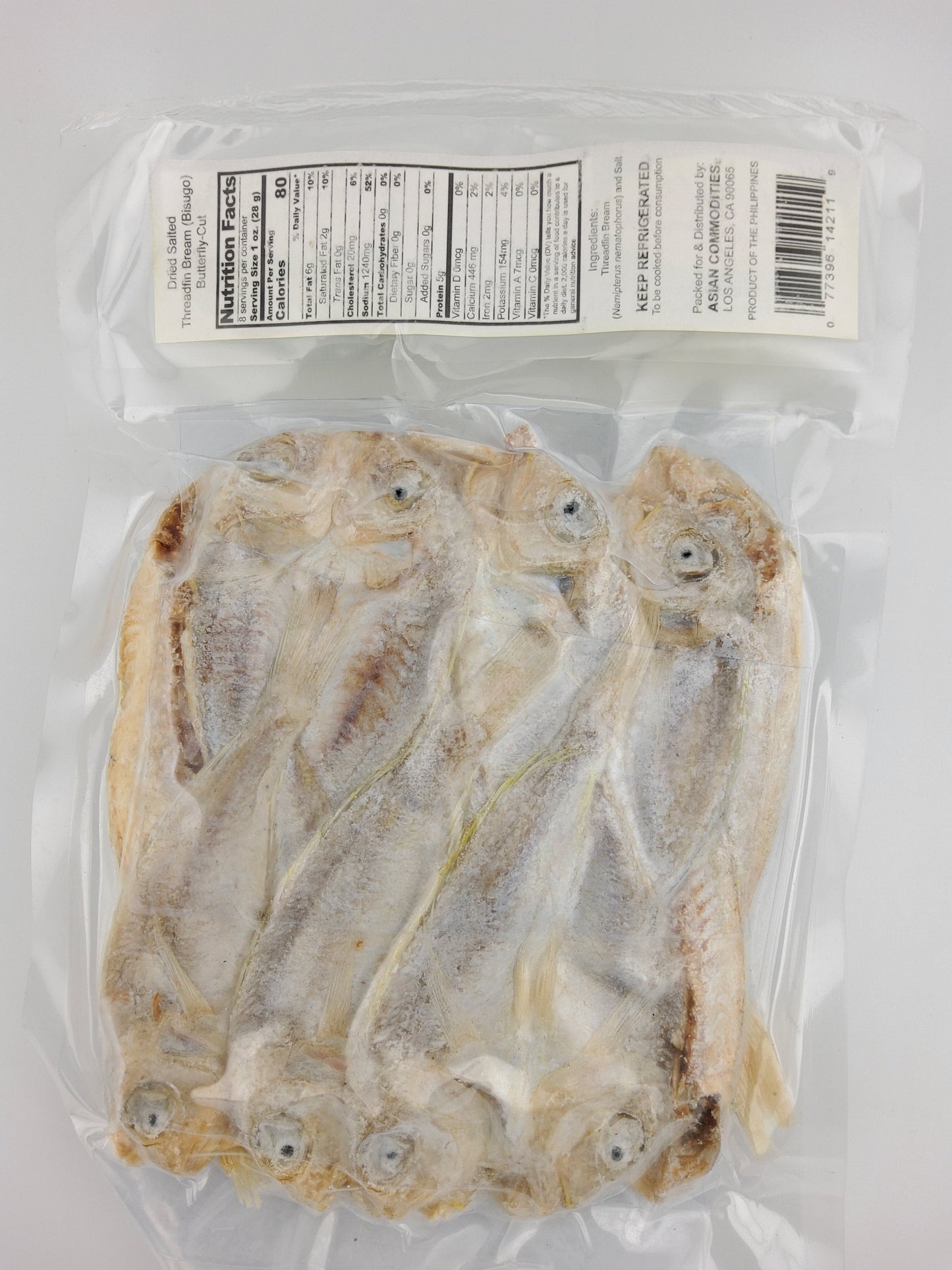 Angelina Dried Salted Threadfin (Bisugo) 227 g