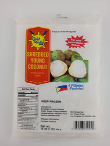 Gold Medal Shredded Young Coconut 16oz