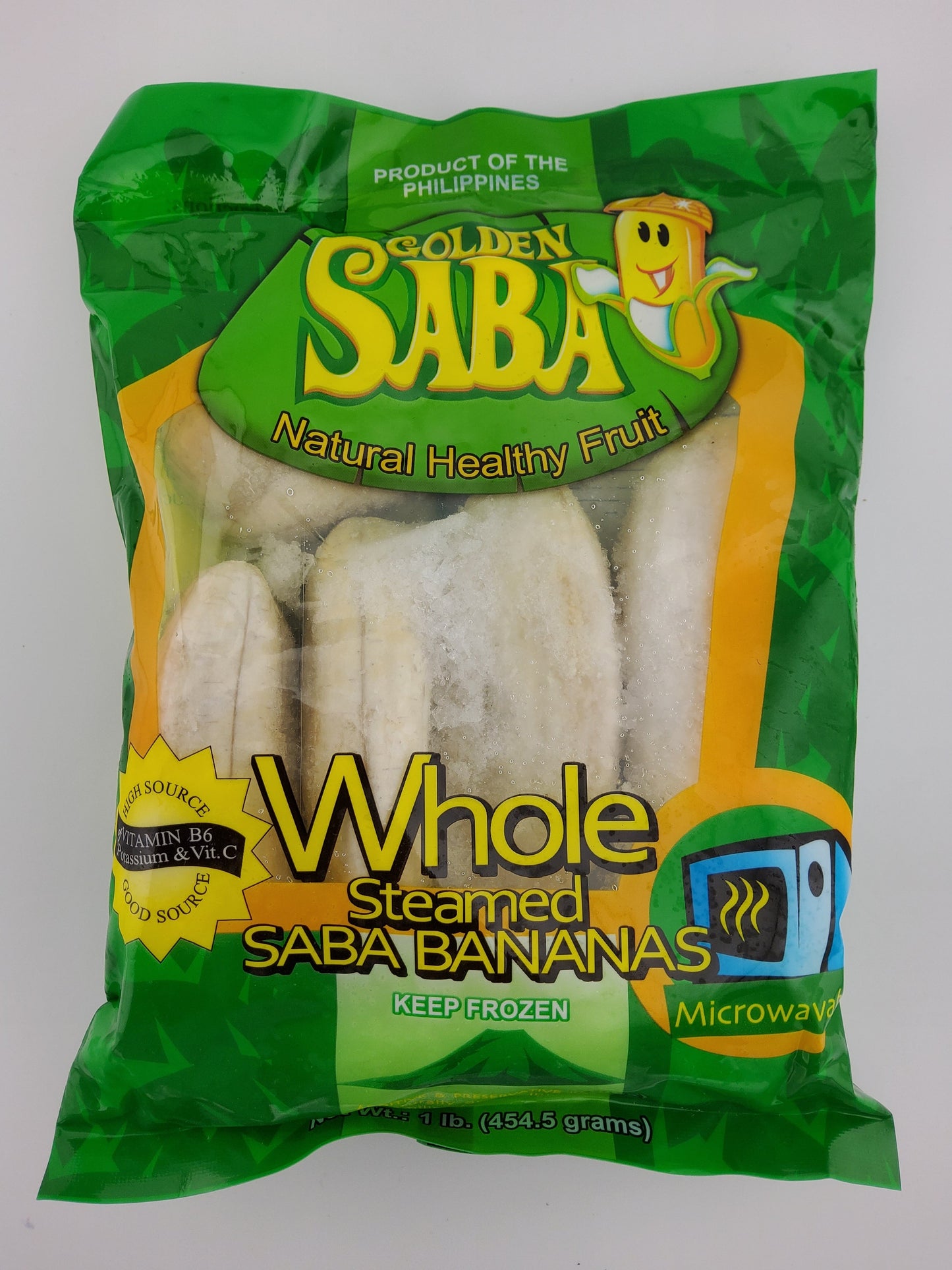 Golden Saba Whole Banana 1 lb | 454.5 g