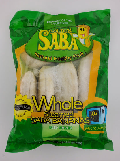 Golden Saba Whole Banana 1 lb | 454.5 g