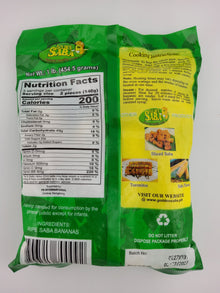 Golden Saba Whole Banana 1 lb | 454.5 g