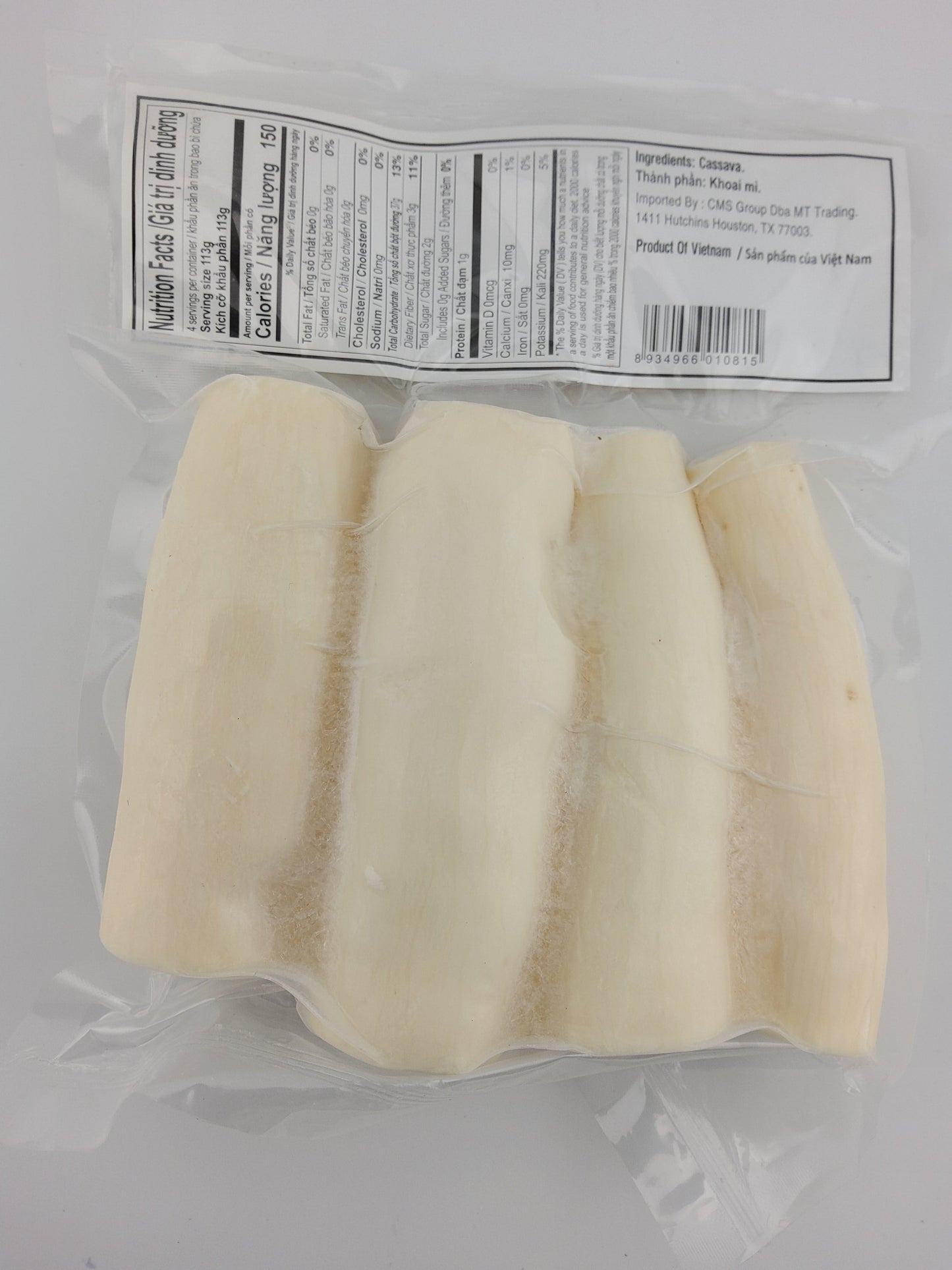 MTT Whole Peeled Cassava 16 oz