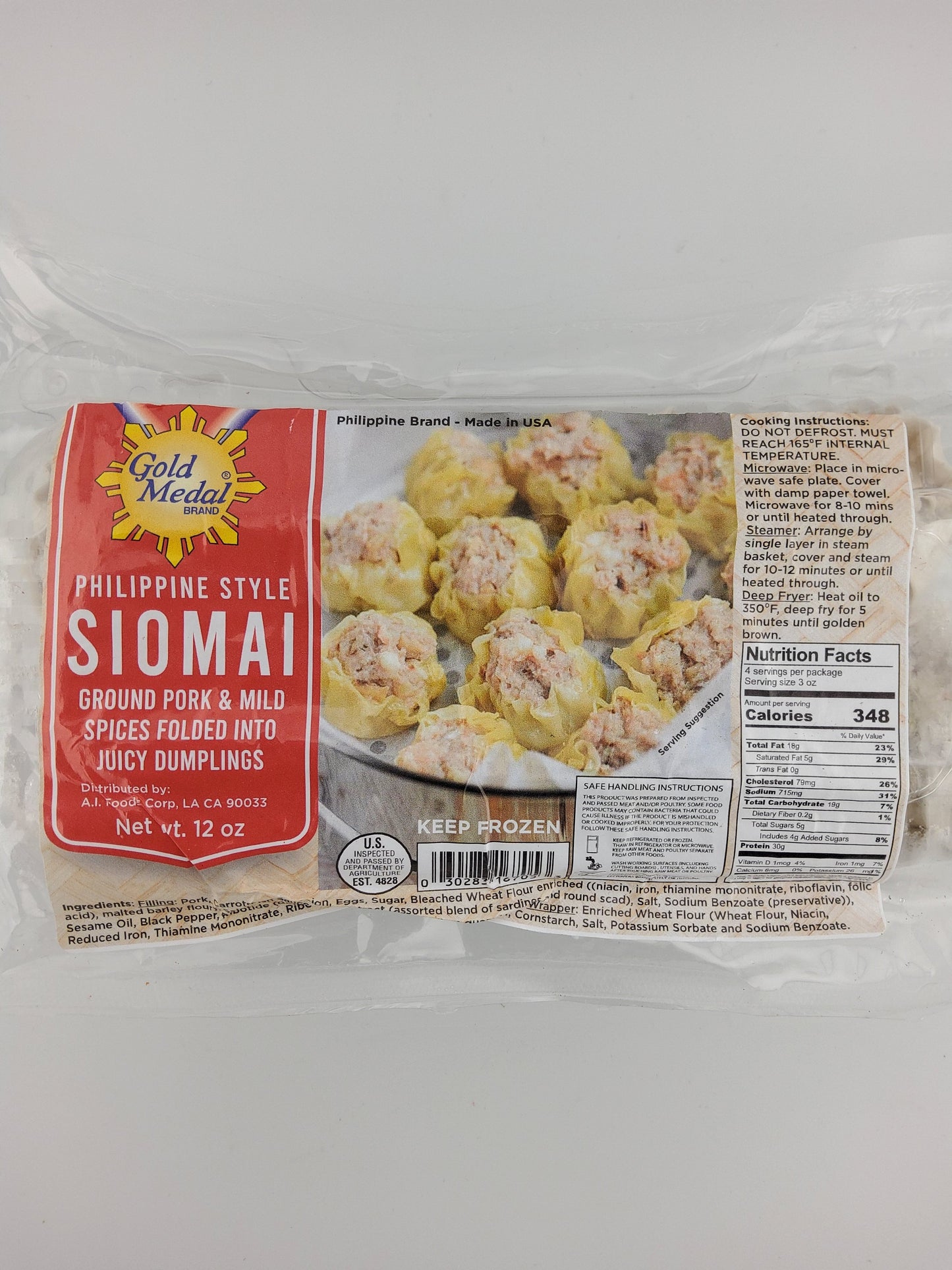 GM Siomai Pork 12 oz