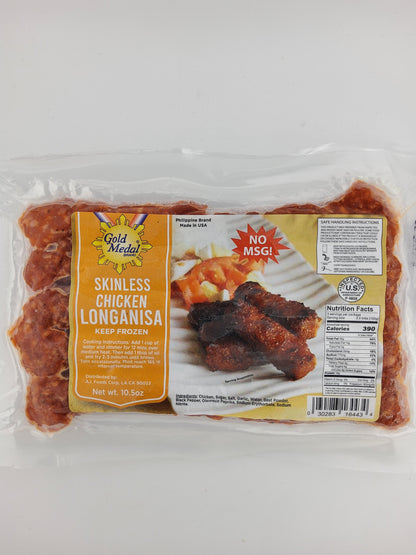 GM Skinless Chicken Longanisa 10